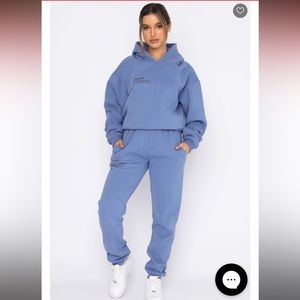 Do The Most Sweatsuit Dusk Blue